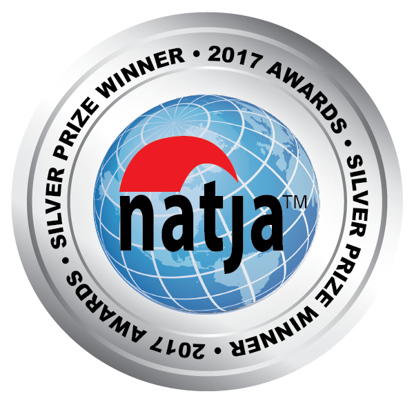 2017 Silver Award seal from North American Travel Journalists Association